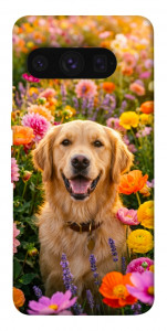 Чехол Flowery labrador для Google Pixel 8 Pro