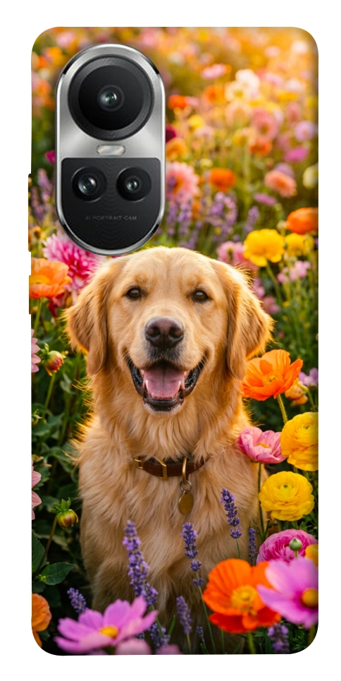 Чохол Flowery labrador для Oppo Reno 10