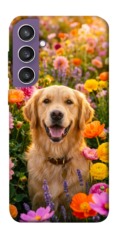Чехол Flowery labrador для Galaxy S23 FE