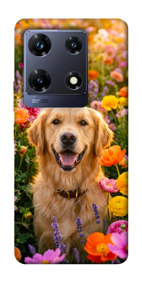 Чехол Flowery labrador для Infinix Note 30 Pro NFC