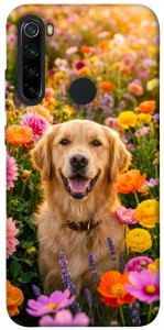 Чохол Flowery labrador для Xiaomi Redmi Note 8 2021