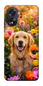 Чохол Flowery labrador для Oppo A38