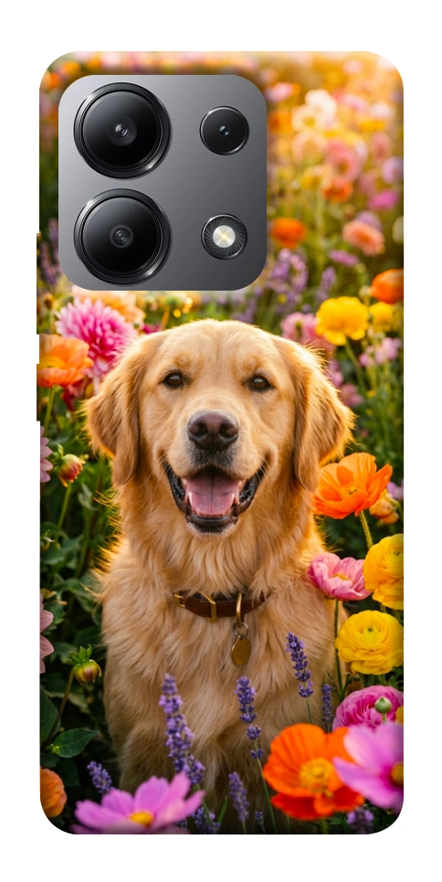 Чохол Flowery labrador для Xiaomi Redmi Note 13 4G