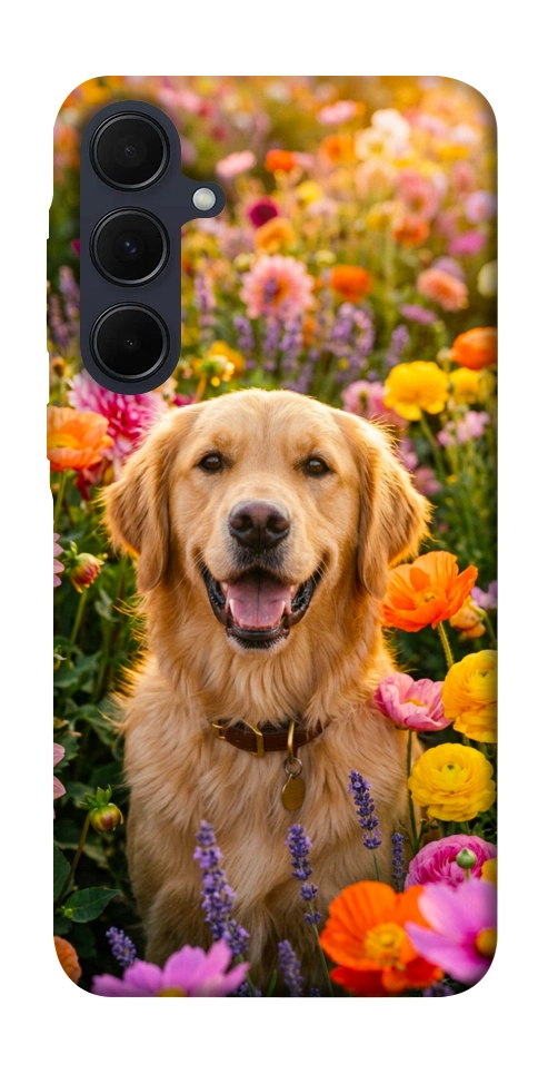 Чохол Flowery labrador для Galaxy A55