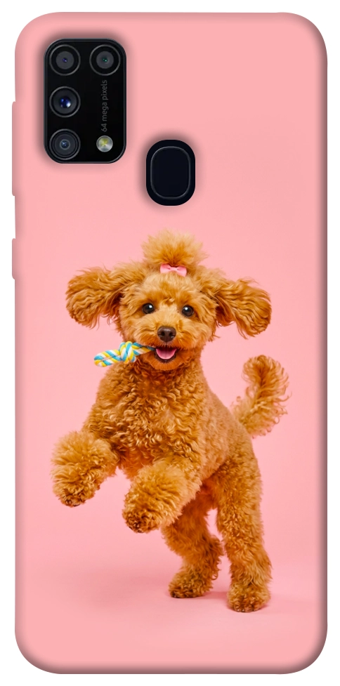 Чехол Happy poodle для Galaxy M31 (2020)