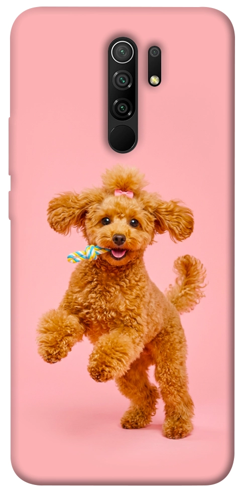 Чехол Happy poodle для Xiaomi Redmi 9