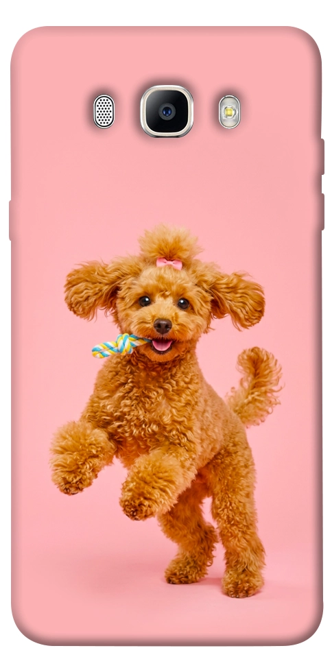 Чехол Happy poodle для Galaxy J5 (2016)