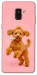 Чехол Happy poodle для Galaxy A8 (2018)