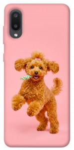 Чехол Happy poodle для Galaxy A02