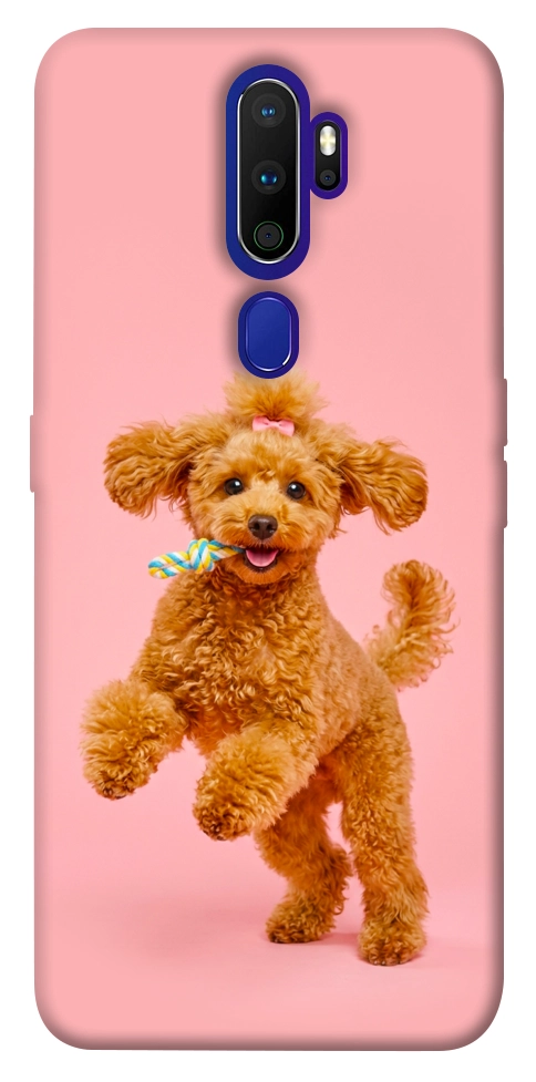 Чохол Happy poodle для Oppo A9 (2020)