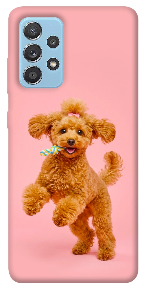 Чохол Happy poodle для Galaxy A52