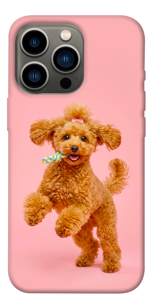 Чохол Happy poodle для iPhone 13 Pro