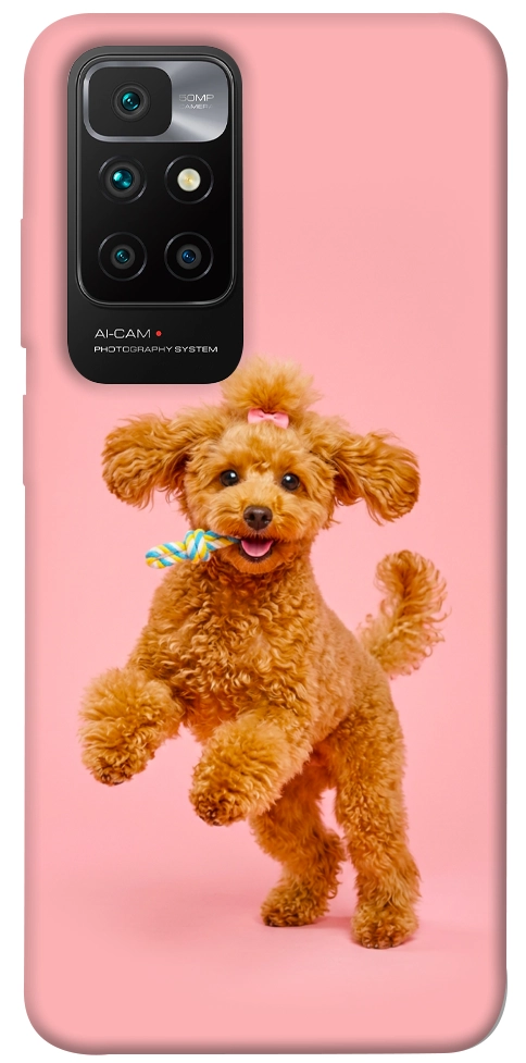 Чехол Happy poodle для Xiaomi Redmi 10