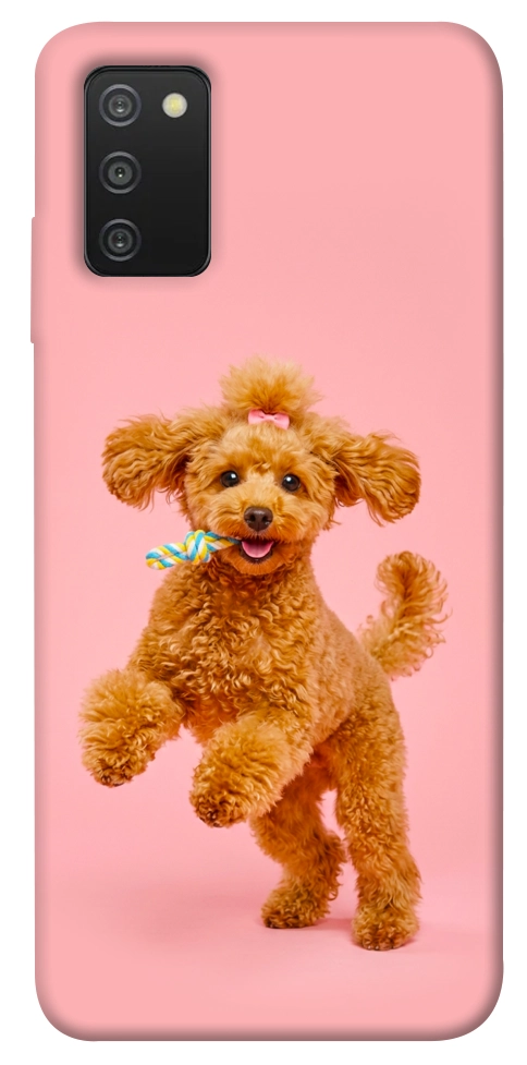 Чохол Happy poodle для Galaxy A03s