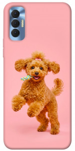 Чохол Happy poodle для TECNO Spark 8P