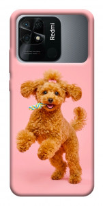 Чехол Happy poodle для Xiaomi Redmi 10C