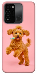 Чохол Happy poodle для TECNO Spark 8C
