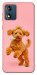 Чехол Happy poodle для Motorola Moto E13