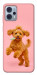 Чехол Happy poodle для Motorola Moto G23