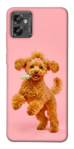 Чохол Happy poodle для Motorola Moto G32