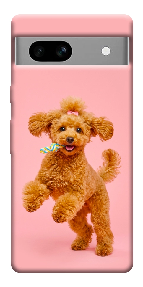 Чохол Happy poodle для Google Pixel 7A