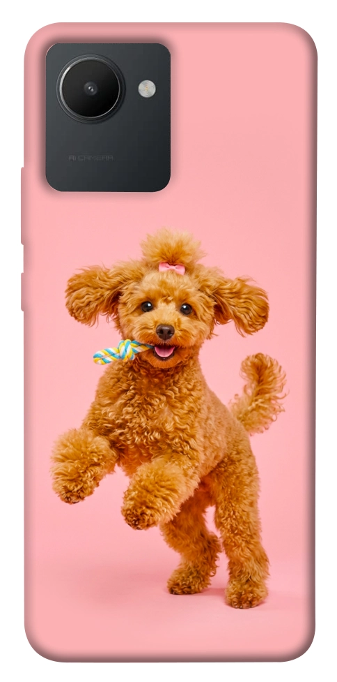Чохол Happy poodle для Realme C30s