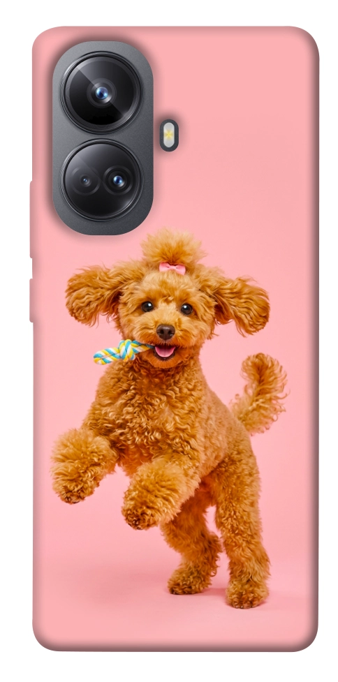 Чехол Happy poodle для Realme 10 Pro+