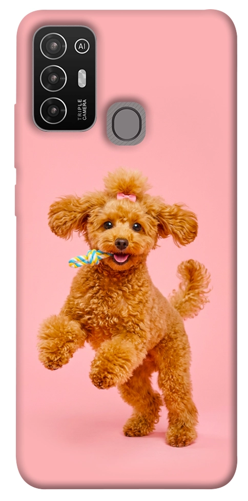 Чехол Happy poodle для ZTE Blade A52