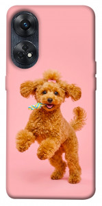 Чехол Happy poodle для Oppo Reno 8 T 4G