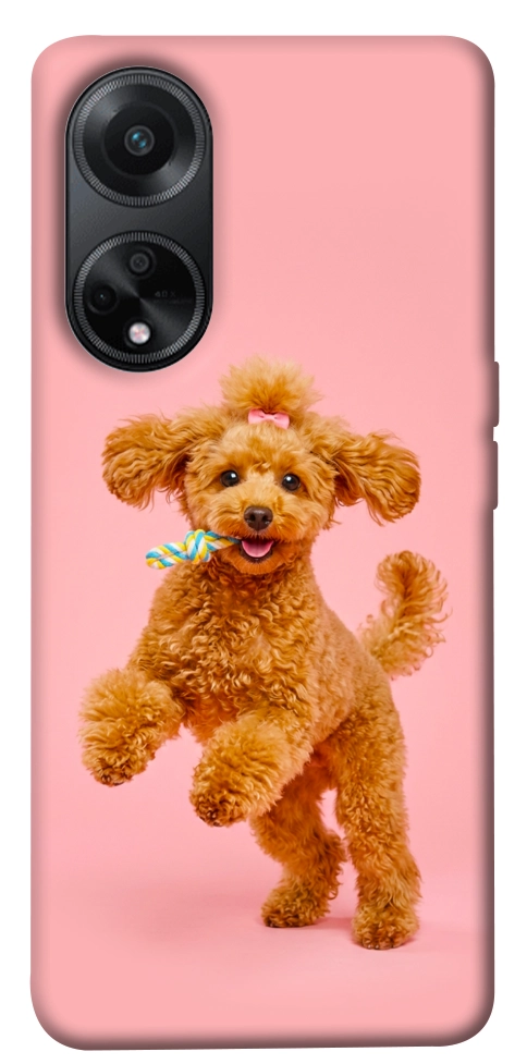 Чехол Happy poodle для Oppo A58 4G