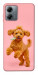 Чехол Happy poodle для Motorola Moto G14