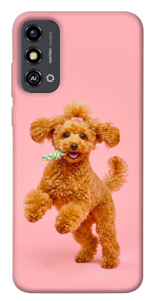 Чехол Happy poodle для ZTE Blade A53