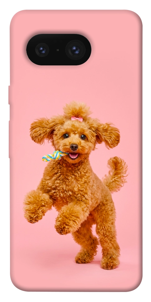 Чехол Happy poodle для Google Pixel 8