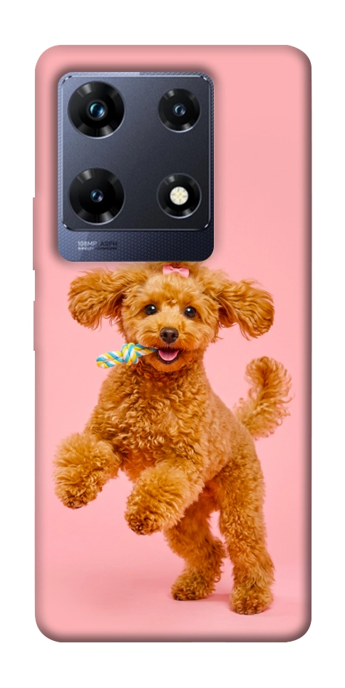 Чехол Happy poodle для Infinix Note 30 Pro NFC