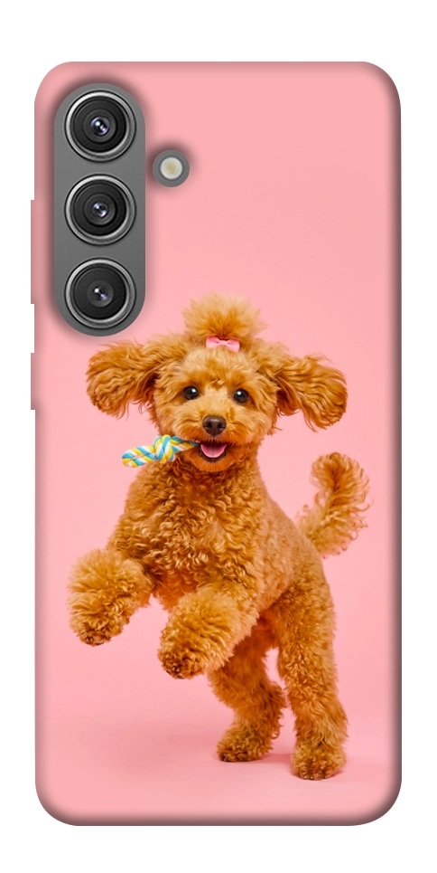 Чехол Happy poodle для Galaxy S24+