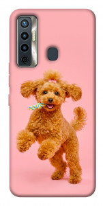 Чохол Happy poodle для TECNO Camon 17