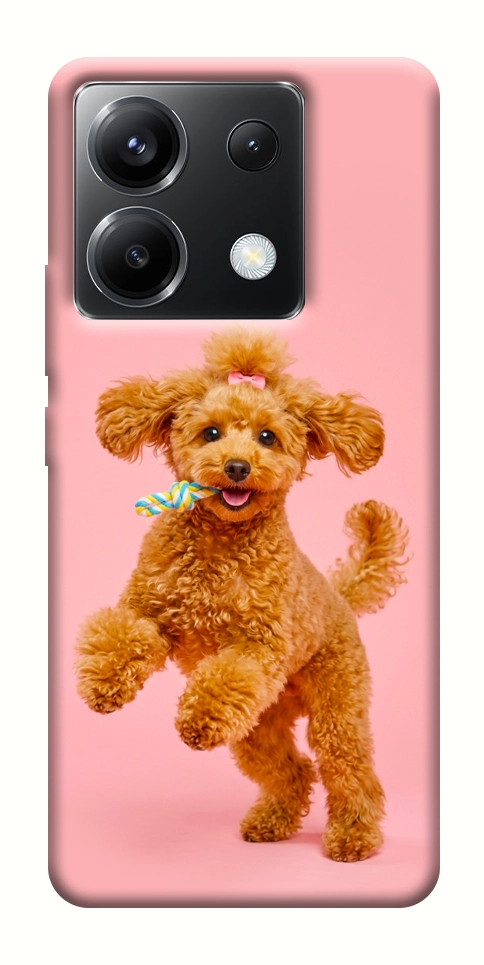 Чехол Happy poodle для Xiaomi Poco X6
