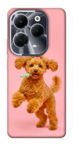 Чехол Happy poodle для Infinix Hot 40