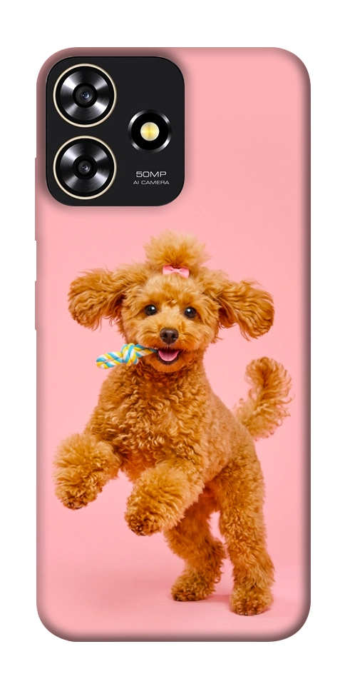 Чохол Happy poodle для ZTE Blade A73 4G