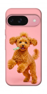 Чехол Happy poodle для Google Pixel 9