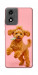 Чехол Happy poodle для Motorola Moto E14