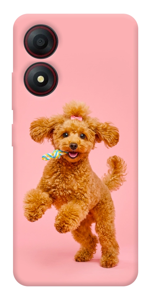 Чохол Happy poodle для ZTE Blade A34 4G