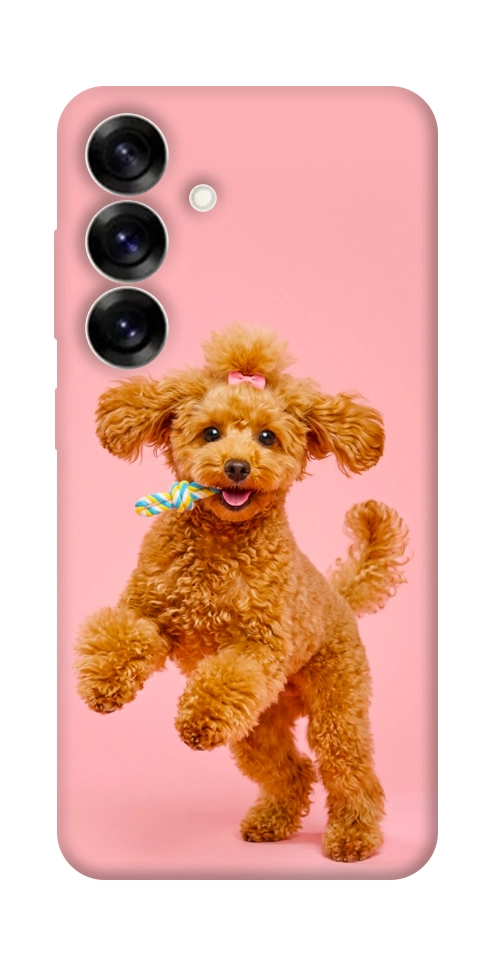 Чехол Happy poodle для Galaxy S25
