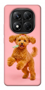 Чехол Happy poodle для Xiaomi Redmi Note 14 Pro 5G