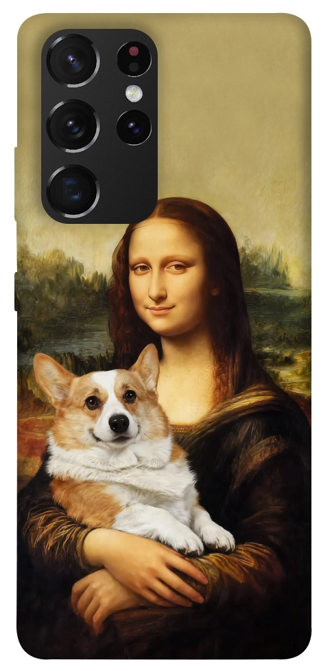 Чехол Mona corgi для Galaxy S21 Ultra