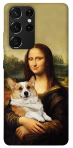 Чехол Mona corgi для Galaxy S21 Ultra