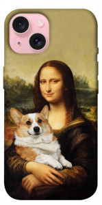 Чехол Mona corgi для iPhone 15