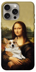 Чехол Mona corgi для iPhone 15 Pro Max