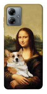 Чехол Mona corgi для Motorola Moto G14