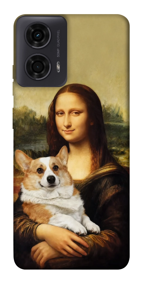 Чехол Mona corgi для Motorola Moto G24